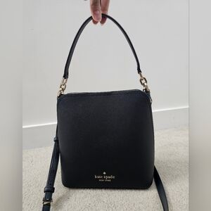 Authentic Kate spade Black Bucket Crossbody Bag